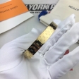 Louis Vuitton NanoGram Cuff Bracelets M00251 Gold