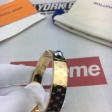 Louis Vuitton NanoGram Cuff Bracelets M00251 Gold