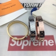 Louis Vuitton NanoGram Cuff Bracelets M00251 Gold