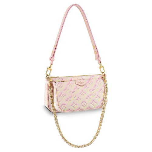 Louis Vuitton Multi Pochette Accessoires - Women - Handbags M46093 Light Pink
