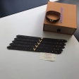 Louis Vuitton Monogram Canvas Strap Essential V Bracelet M6042F
