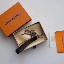 Louis Vuitton Monogram Eclipse Dragonne Bag Charm And Key Holder M61950