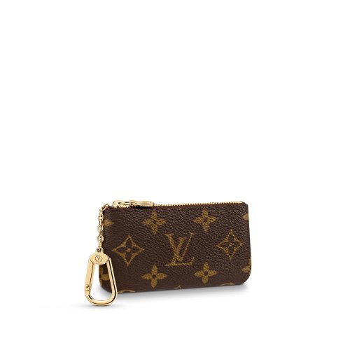 Louis Vuitton Key Pouch Monogram - Keychain Wallet, ID Cardholder M62650 Monogram