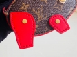 Louis Vuitton Chinese zodiac Figurine Pig bag charm and key holder M64181 Red