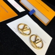Louis Vuitton Louise Hoop Earrings Women in Gold - Accessories M64288