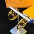 Louis Vuitton Louise Hoop Earrings Women in Gold - Accessories M64288