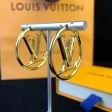 Louis Vuitton Louise Hoop Earrings Women in Gold - Accessories M64288