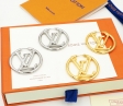 Louis Vuitton Louise Hoop Earrings Women in Gold - Accessories M64288