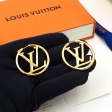 Louis Vuitton Louise Hoop Earrings Women in Gold - Accessories M64288