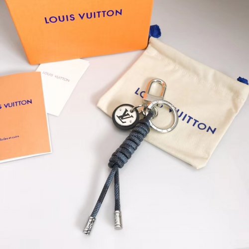 Louis Vuitton Damier canvas Leather Rope Key holder and bag charm M67224