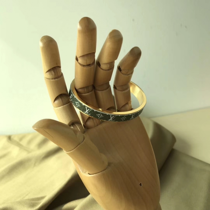 Louis Vuitton Giant Monogram Wild LV Bracelet M67785 Red Pink