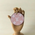 Louis Vuitton Giant Monogram Bag Charm and Key Holder M67847 Pink/Red