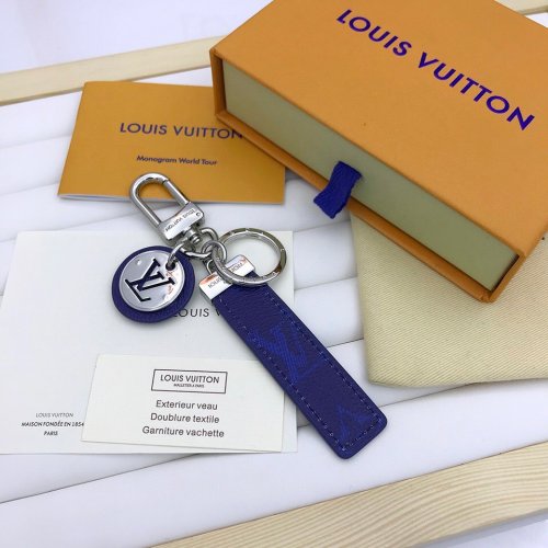 Louis Vuitton Neo LV Club Bag Charm and Key Holder K45 in Blue - Accessories M69324