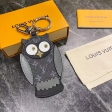 Louis Vuitton Monogram Eclipse Owl Bag Charm and Key Holder M69482