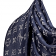 Louis Vuitton Monogram Shine Shawl Bleu Nuit - Women - Accessories M73658