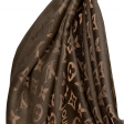 Louis Vuitton Monogram Shine Shawl Brown - Women - Accessories M75122