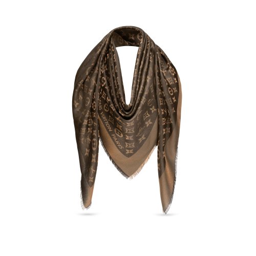 Louis Vuitton Monogram Shine Shawl Brown - Women - Accessories M75122