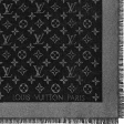 Louis Vuitton Monogram Shine Shawl Black - Women - Accessories M75123