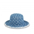Louis Vuitton LV Denim Bob Hat in Blue - Accessories M77022