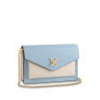 Louis Vuitton Louis Vuitton Pochette Mylockme Chain - Small Leather Good M81436 Bleu Nuage