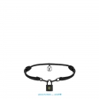Louis Vuitton Silver Lockit X Virgil Abloh Bracelet, Black Titanium - Women - Jewelry Q05270 Black