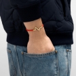 Louis Vuitton LV Volt Upside Down Play Large Bracelet, Yellow Gold Passion Red - Women - Jewelry Q05433