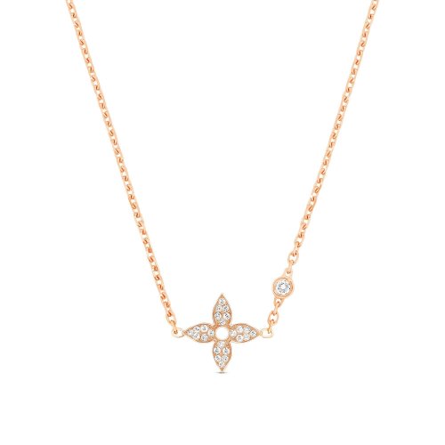 Louis Vuitton Idylle Blossom Pendant, Pink Gold And Diamonds - Women - Jewelry Q93871