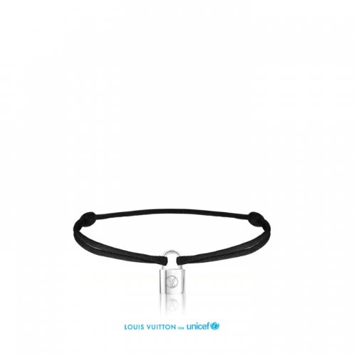 Louis Vuitton Silver Lockit Color Bracelet, Sterling silver (Ag 925) Q95590