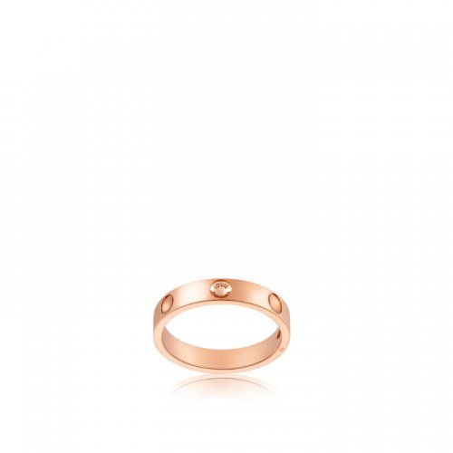Louis Vuitton Empreinte Wedding Band, Pink Gold (18kt) Q9F03A