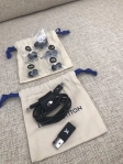 Louis Vuitton Horizon White Monogram Earphones QAB010 QAB020 QAB030 QAB040