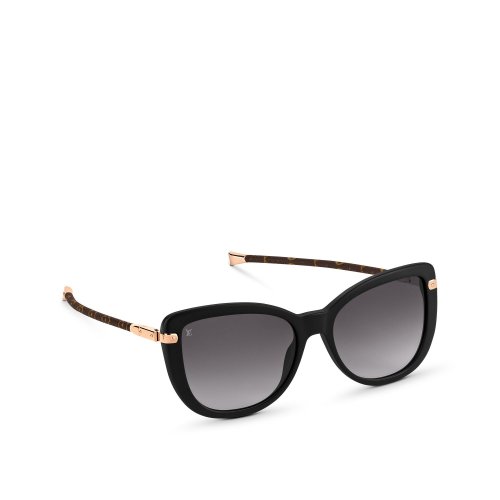 Louis Vuitton Charlotte Sunglasses Monogram Mini in Black - Women - Accessories Z0781E