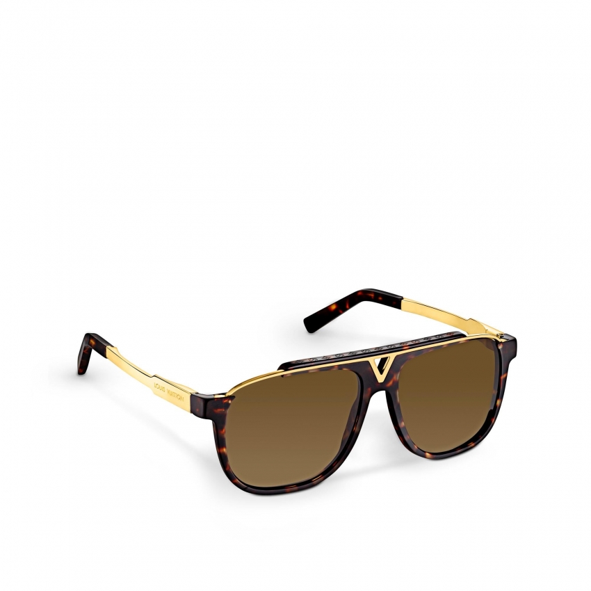 Louis Vuitton Mascot Sunglasses in Brown - Men - Accessories Z0938W