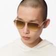 Louis Vuitton Clockwise Sunglasses in Gold - Men - Accessories Z1020E Z1020W