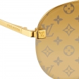 Louis Vuitton Clockwise Sunglasses in Gold - Men - Accessories Z1020E Z1020W