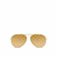 Louis Vuitton Clockwise Sunglasses in Gold - Men - Accessories Z1020E Z1020W