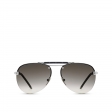 Louis Vuitton Clockwise Canvas Sunglasses in Silver - Men - Accessories Z1109E Z1109W