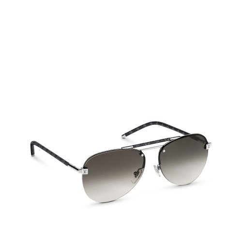 Louis Vuitton Clockwise Canvas Sunglasses in Silver - Men - Accessories Z1109E Z1109W Louis Vuitton Clockwise Canvas Sunglasses in Silver - Men - Accessories Z1109E Z1109W