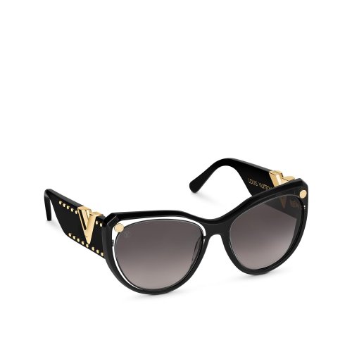 Louis Vuitton My Fair Lady Studs Sunglasses in Black - Women - Accessories Z1146E