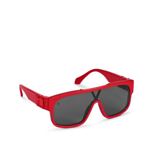 Louis Vuitton 1.1 Millionaires Mask Sunglasses in Red - Men - Accessories Z1260E Z1260W