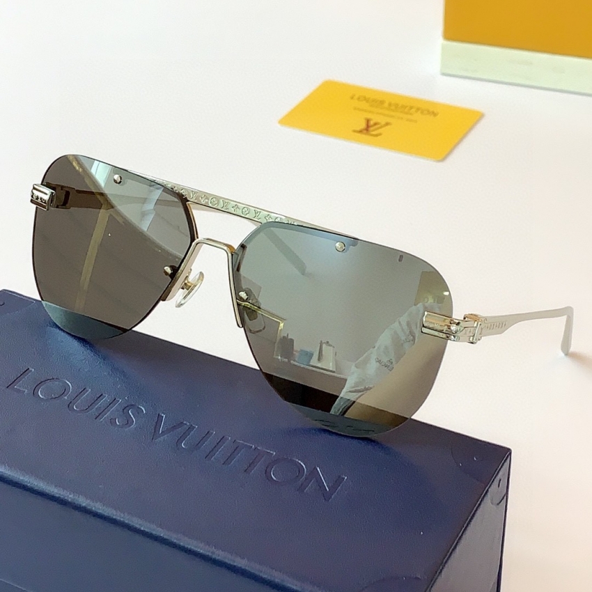 Louis Vuitton LV Ash Sunglasses in Silver Accessories Z1262E Z1262W