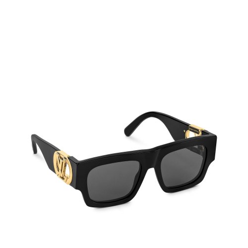 Louis Vuitton LV Link Square Sunglasses in Black - Accessories Z1478E Z1478W Louis Vuitton LV Link Square Sunglasses in Black - Accessories Z1478E Z1478W