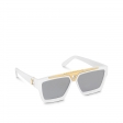 Louis Vuitton 1.1 Evidence Sunglasses in White - Men - Accessories Z1503W