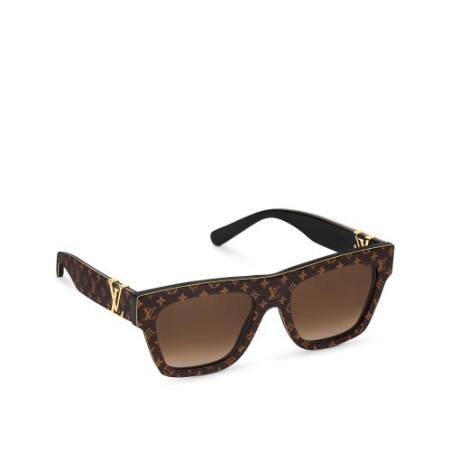 Louis Vuitton The LV Square Sunglasses in Brown - Women - Accessories Z1511W
