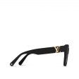 Louis Vuitton The LV Square Cat Eye Sunglasses in Black - Accessories Z1516W