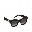 Louis Vuitton The LV Square Cat Eye Sunglasses in Black - Accessories Z1516W