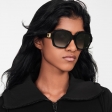 Louis Vuitton LV Treasure Sunglasses in Black - Women - Accessories Z1530E Z1530W
