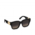 Louis Vuitton LV Link PM Square Sunglasses in Black - Women - Accessories Z1566E Z1566W