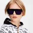Louis Vuitton The LV Sunglasses in Black - Women - Accessories Z1576E