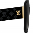 Louis Vuitton LV Empreinte Square Sunglasses in Black - Women - Accessories Z1611W