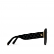 Louis Vuitton LV Empreinte Square Sunglasses in Black - Women - Accessories Z1611W